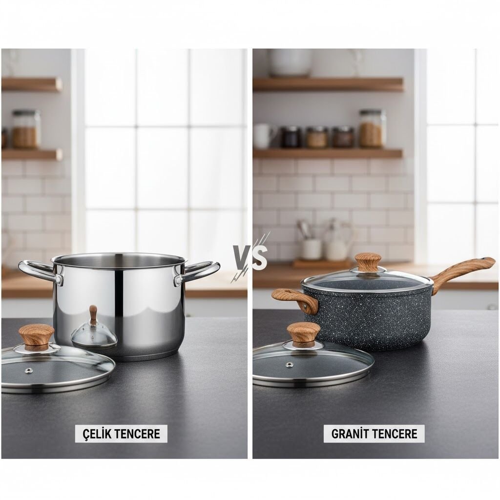 Çelik Tencere mi Granit Tencere mi?