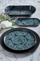 Neva N3158 Bitter Gülriz 27 Parça Yemek Takımı