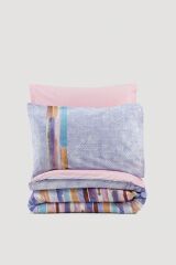 Tek Kişilik Nevresim Takımı Larry Pembe