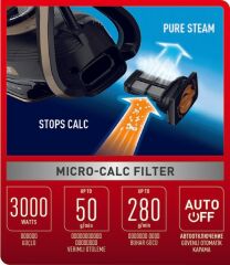 Tefal FV8064 Pureglıss Buharlı Ütü