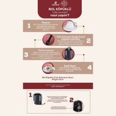 Karaca Hatır Hüp Aroma Türk Kahve Makinesi Pearl White