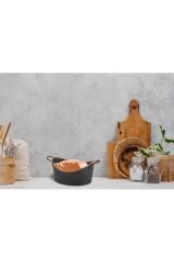 Galvaniz Siyah-bakır Ekmek Servisi 28x17 Cm