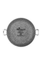 Brioni Stone-age 38 Cm Çizilmez Yanmaz Yapışmaz Indüksiyonlu Şef Tenceresi