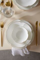 Flora Porselen 24 Parça 6 Kişilik Yemek Takımı