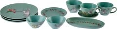 Karaca Daphne Porselen 26 Parça 6 Kişilik Handmade Kahvaltı/Servis Takımı