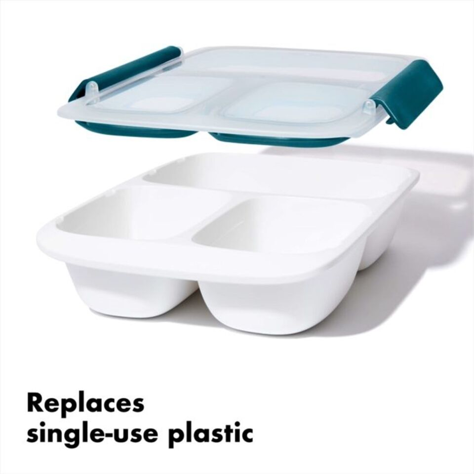 Oxo 11301800 Gg Prep & Go Sızdırmaz Bölmeli Sak. Kabı 0.97 L