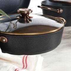 Karaca BioDiamond Power Rosegold 6 Parça Tencere Seti