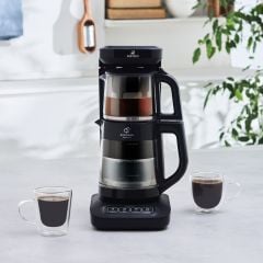 Karaca Robotea Pro 4 in 1 Konuşan Renkli Camlı Çay Makinesi Graphite