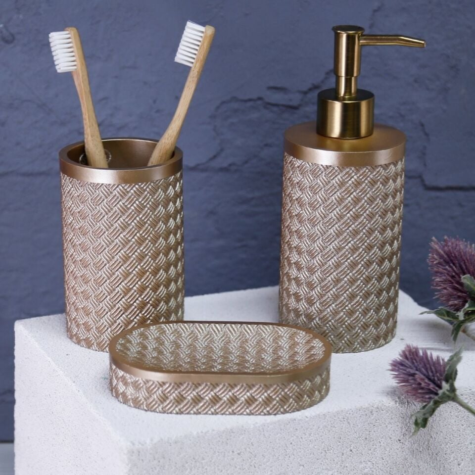 Selim Wicker Banyo Seti