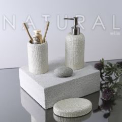 Natural 3'lü Banyo Seti Inci