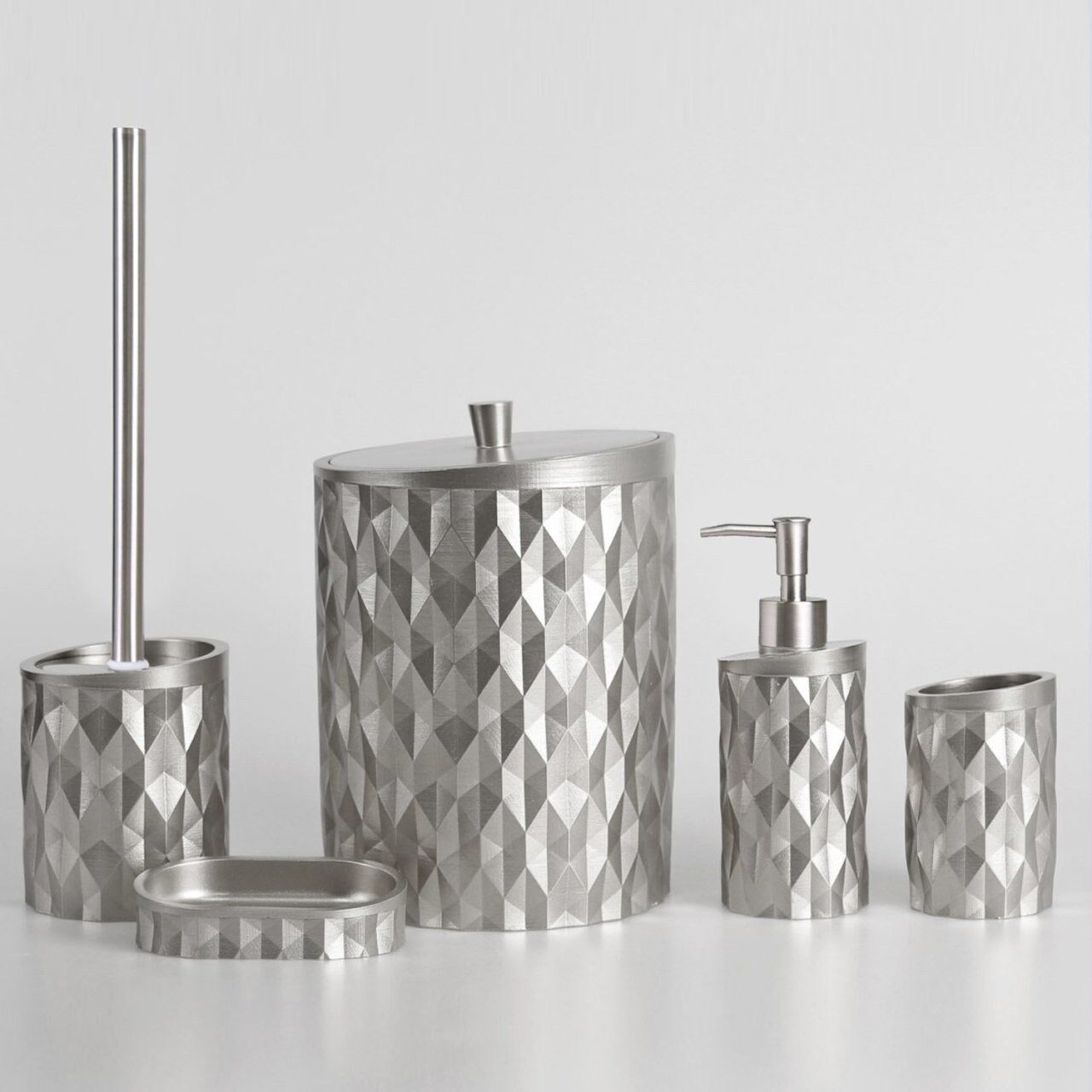 By Selim Prizma Gümüş Banyo Seti