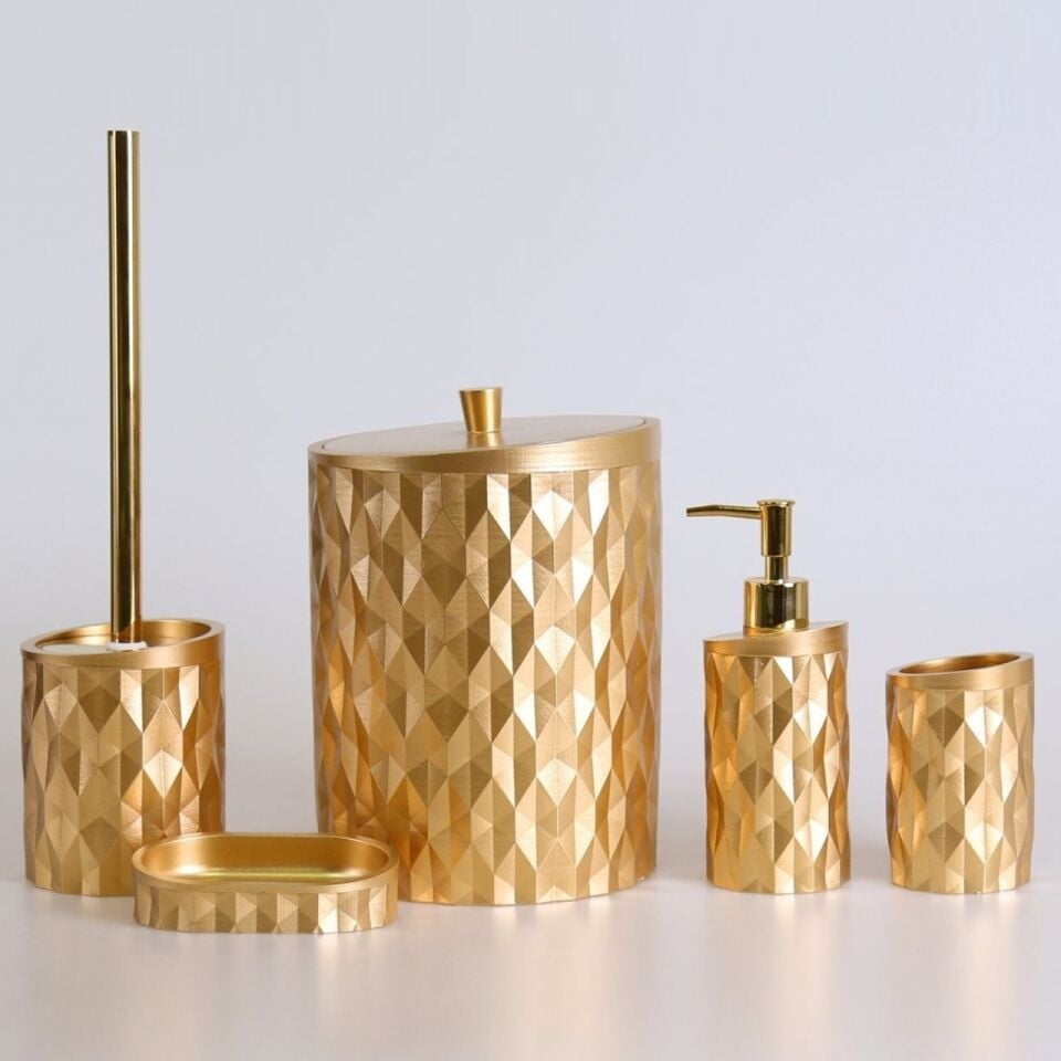 By Selim Prizma Altın Banyo Seti