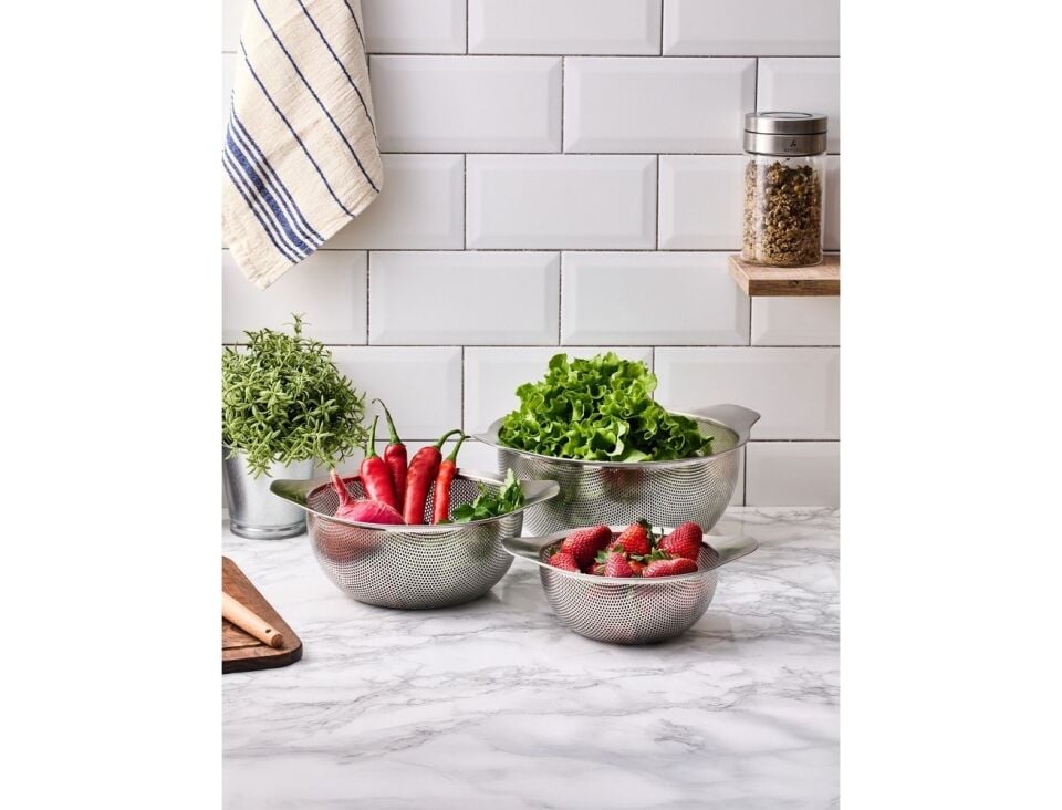 Aryıldız S/s Protools Kulplu Paslanmaz Çelik Süzgeç 18 Cm