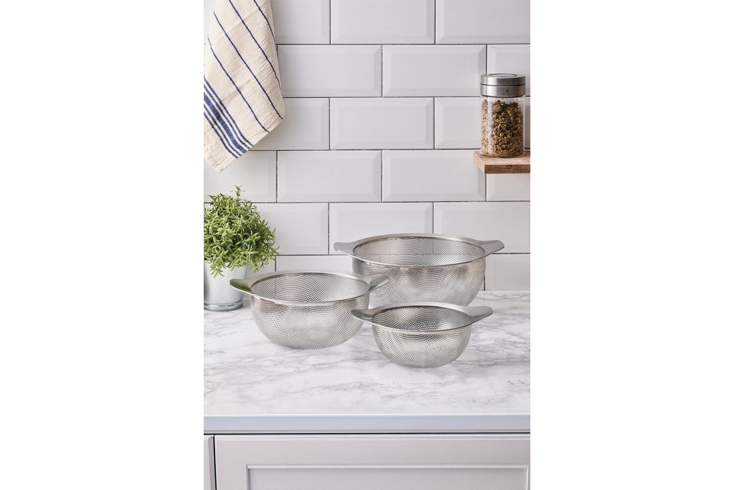 Aryıldız S/s Protools Kulplu Paslanmaz Çelik Süzgeç 26 Cm