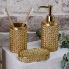 Selim Wicker Banyo Set