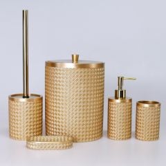 Selim Wicker Banyo Set