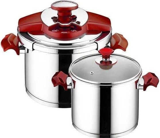 Aryıldız Milano Kanka 5,5+3,5 Lt Düdüklü Tencere Seti