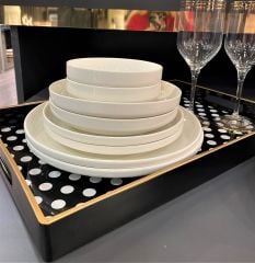 Berghoff Melbourne Sade 24 Parça Bone Yemek Takımı