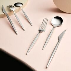 Karaca 50. Yıl Imza Koleksiyonu x Thor 84 Parça 12 Kişilik Çatal Kaşık Bıçak Takımı