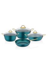 N2657 Sweet Premium Mentol 7 Parça Granit Set