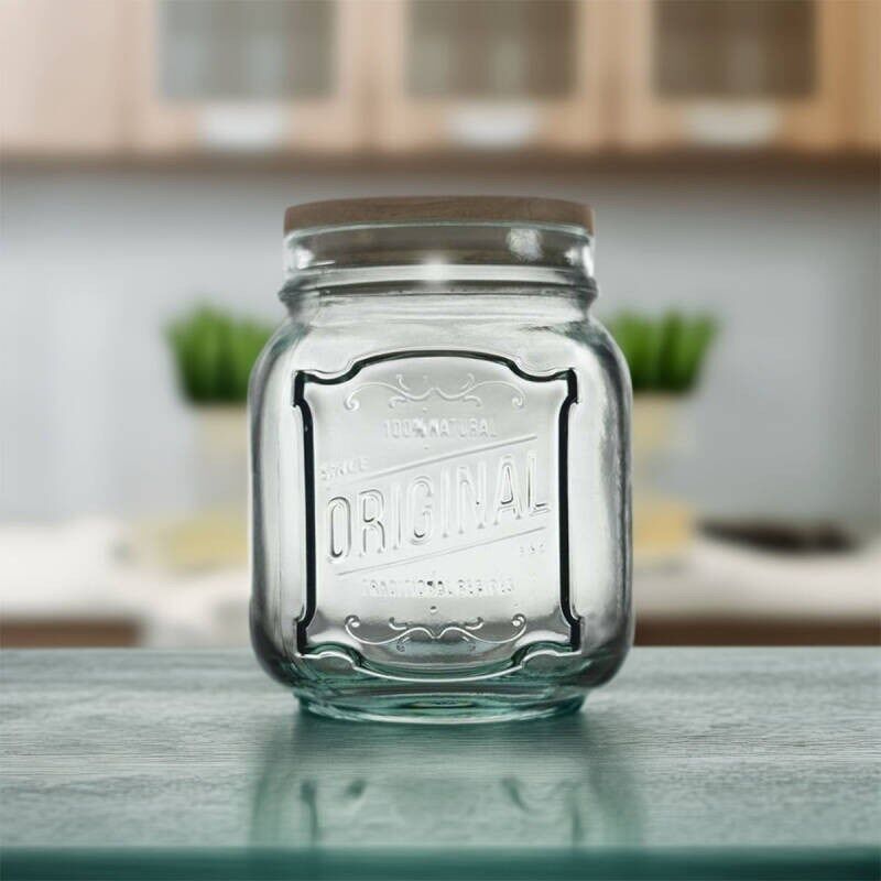 San Mıguel Kavanoz Ahşap Kapak 1100 Cc