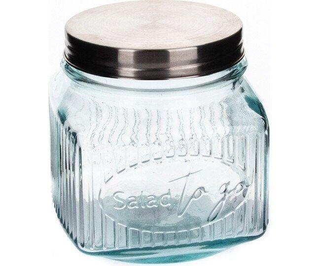 Salad Kavanoz Metal Kapak 800 Cc
