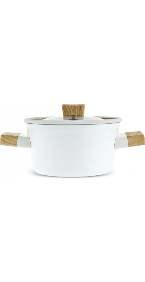 Karaca X Refika Swiss Crystal Creamy Wood Tencere 14 Cm