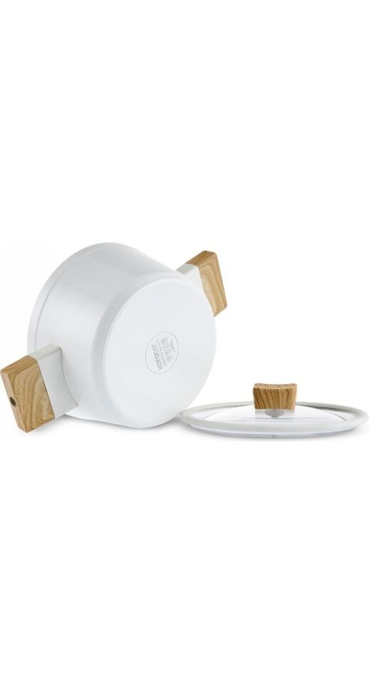 Karaca X Refika Swiss Crystal Creamy Wood Tencere 14 Cm