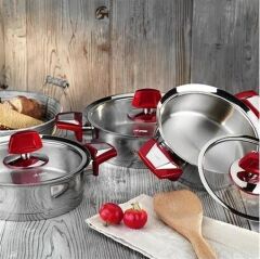 Aryıldız Çeyiz Seti Ideal Set 22 Parça Flamingo Kırmızı