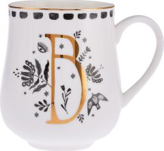 Emsan Artisan B Letter New Bone Kupa 220 ml