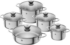 Zwilling Nova Tencere Seti 18/10 Paslanmaz Çelik 5 Parça