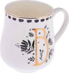 Emsan Artisan B Letter New Bone Kupa 220 ml