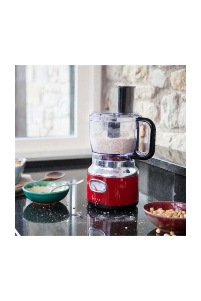 Russell Hobbs Retro Kırmızı Mutfak Robotu