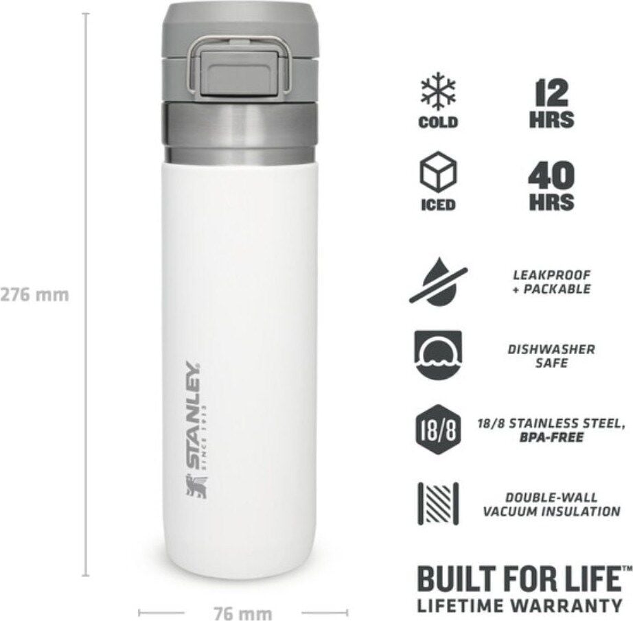 Sss Stanley 10-09149-029 Go Quick Flip Paslanmaz Çelik Soğuk Su Termosu 0.70 Lt