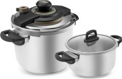 Karaca Safecook Düdüklü Tencere Seti 7+ 9 lt