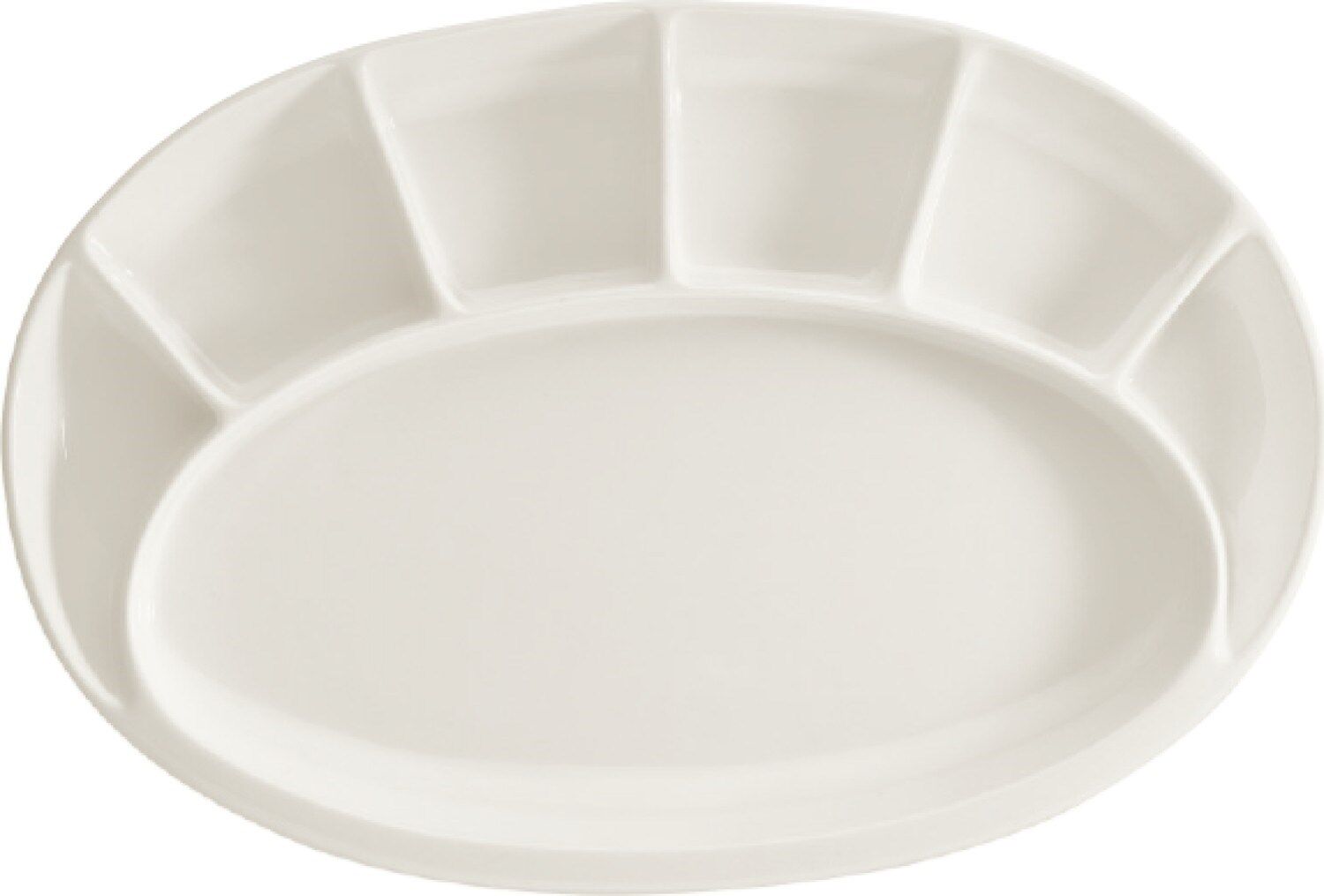 Bonna Gourmet Oval Kahvaltı Tabağı 33 Cm
