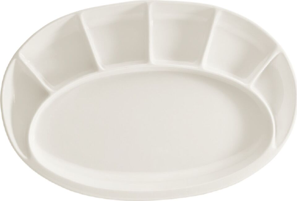 Bonna Gourmet Oval Kahvaltı Tabağı 33 Cm