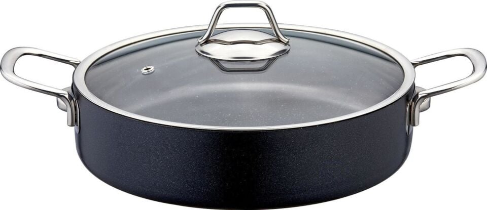 Evimsaray Zest Gusto Granit Basık Tencere 36 Cm