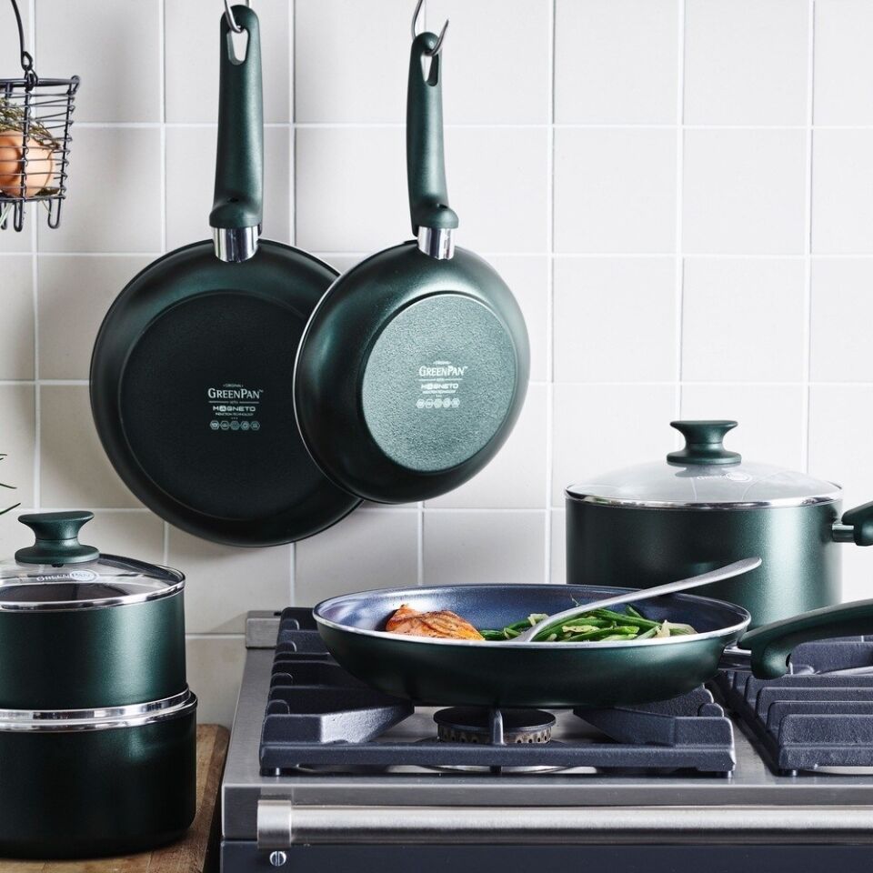 Greenpan Cambridge Green 16 Parça Pişirme Seti