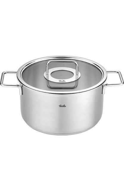 Pure Collection 9 Parça Metal Kapak Çelik Tencere Seti