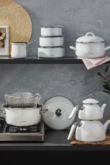 Neva N3080 Emaye Kombinim Lilyum