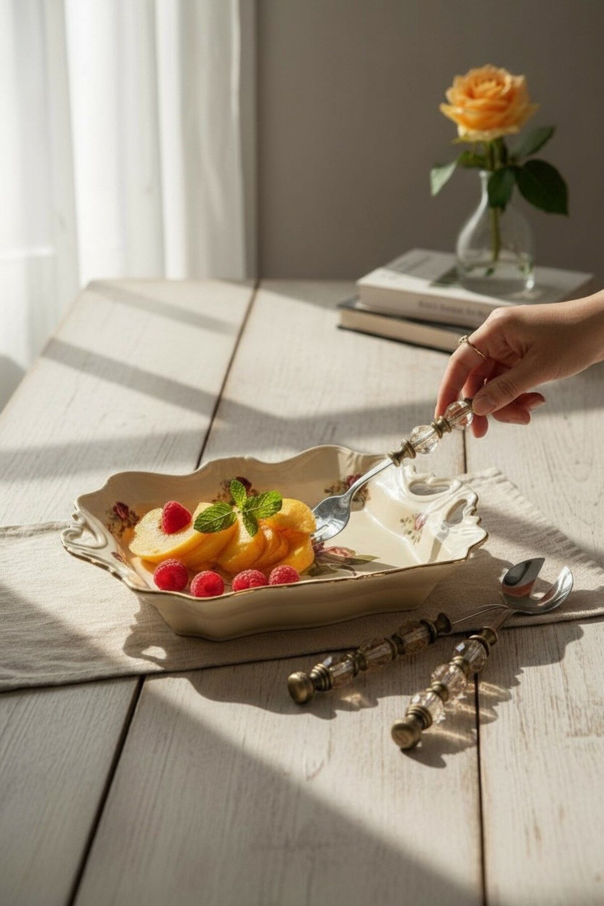 Roy Kıng Rose 31 Cm Tabak