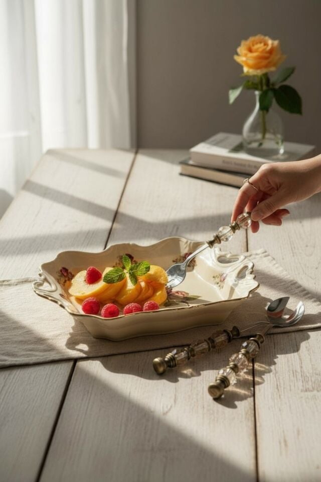 Roy Kıng Rose 31 Cm Tabak