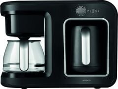 Karaca Hatır Plus 2 In 1 Kahve Makinesi Black Chrome