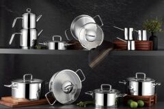 Aryıldız Vento Prestige Çizgili 20 Parça İdeal Set