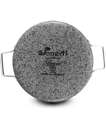 Stone-Age 32 cm Çizilmez Yanmaz Yapışmaz Indüksiyonlu Basık Tencere