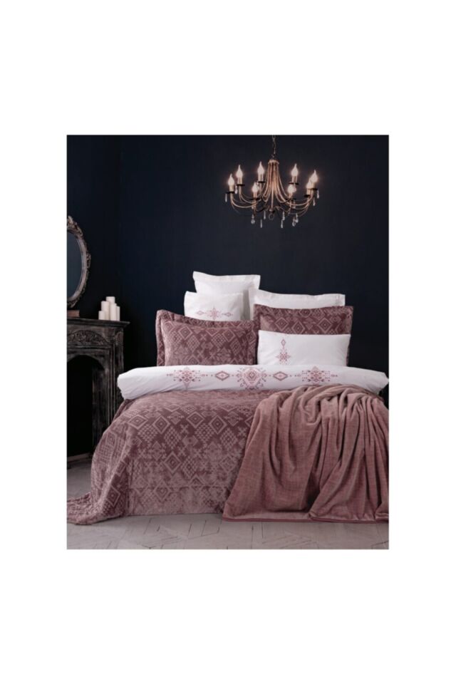 Snazzy Çeyiz Seti Simona Gül Kurusu