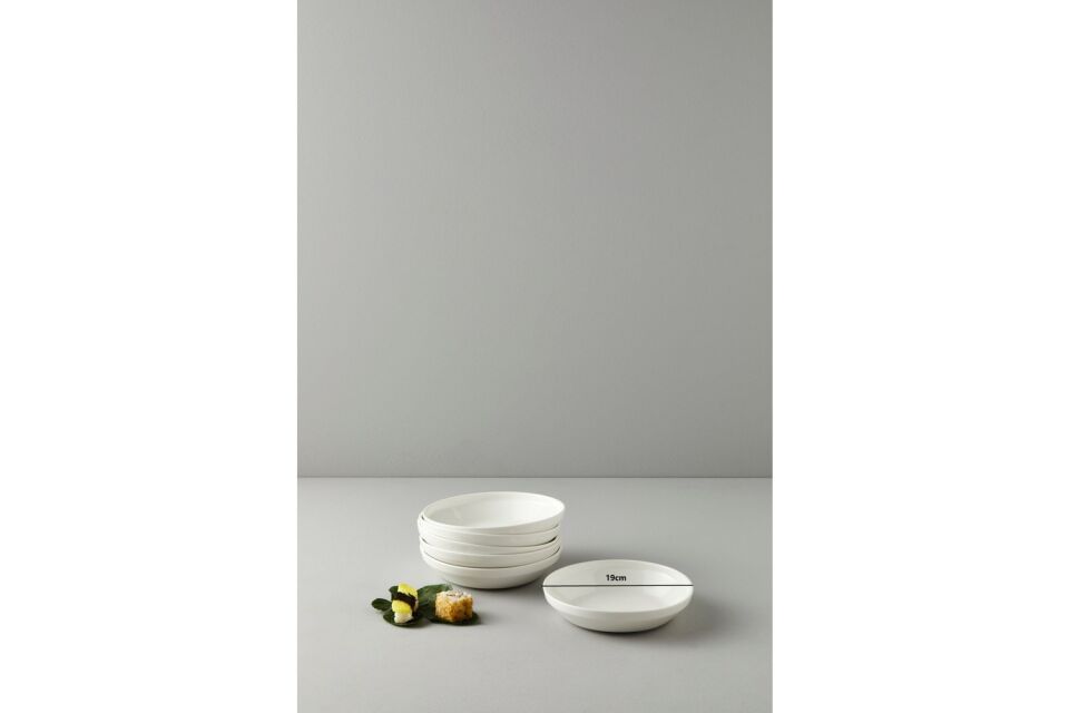 Pera Porselen Yemek Tabağı 19 cm 6'lı