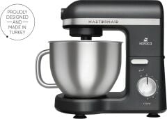 11KKK Karaca Mastermaid Chef Pro Çift Kollu Stand Mikser Shiny Black 1750 W