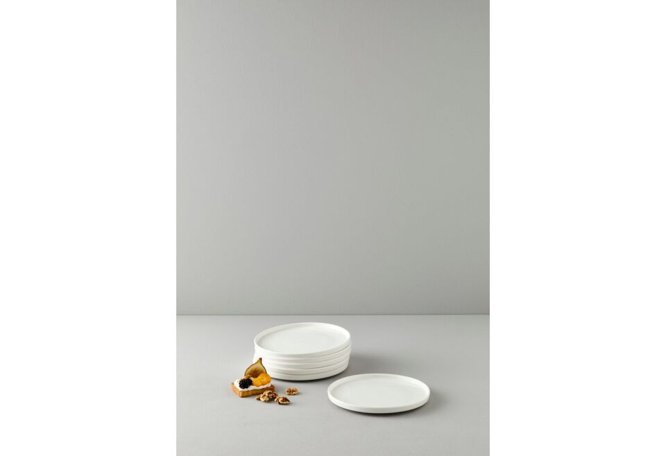 Pera Porselen Pasta Tabağı 20 Cm 6'lı